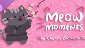 Meow Moments: The Cherry Blossom Park