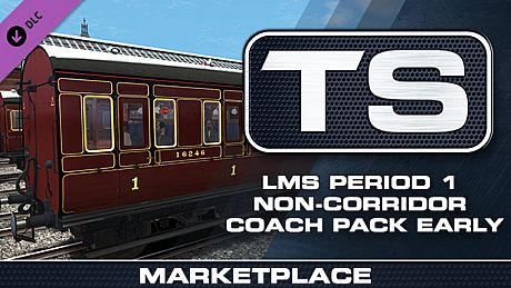 TS Marketplace: LMS Period 1 Non-Corridor Coach Pack Early Add-On DLC