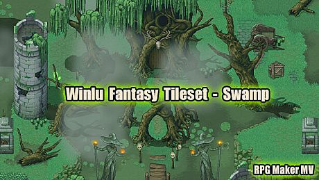 RPG Maker MV - Winlu Fantasy Tileset - Swamp DLC