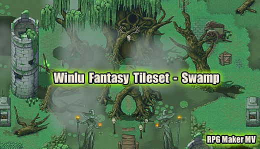RPG Maker MV - Winlu Fantasy Tileset - Swamp