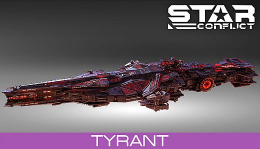 Star Conflict - Jericho destroyer Tyrant