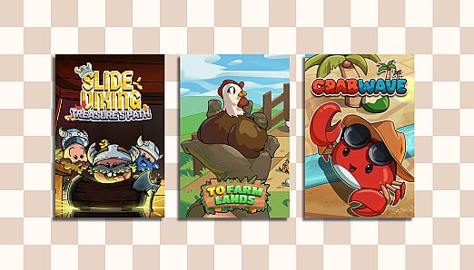 Slide Viking: Treasure’s Path + Crabwave + To Farm Lands (Bundle)