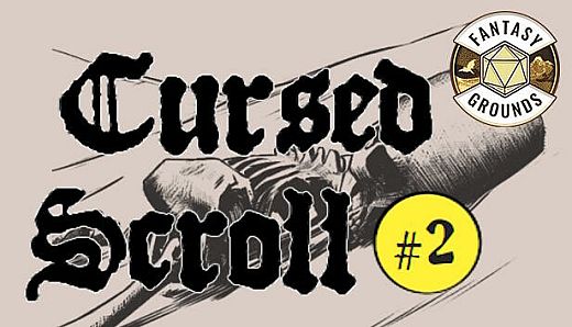 Fantasy Grounds - Cursed Scroll Zine, Vol. 2: Red Sands