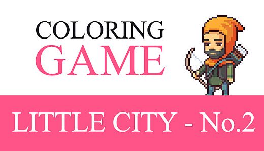 Coloring Game: Little City - No.2