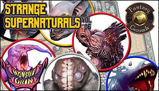 Fantasy Grounds - Strange Supernatural, Volume 6 (Token Pack)