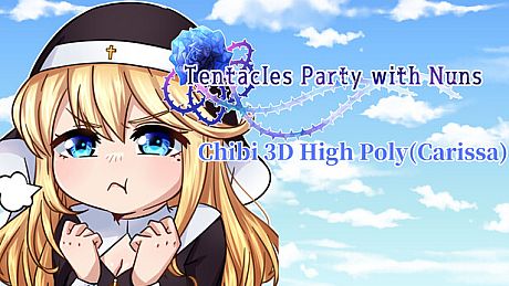 Tentacles Party With Nuns-Chibi 3D high poly(Carissa) DLC