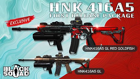 Black Squad - HNK416A5 FIRST RELEASE PACKAGE DLC
