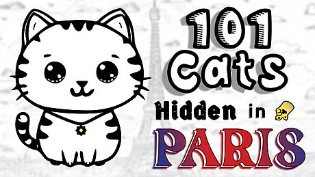 101 Cats Hidden in Paris