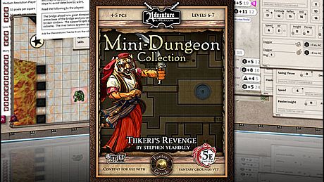 Fantasy Grounds - Mini-Dungeon #009: Tiikeri's Revenge (5E) DLC