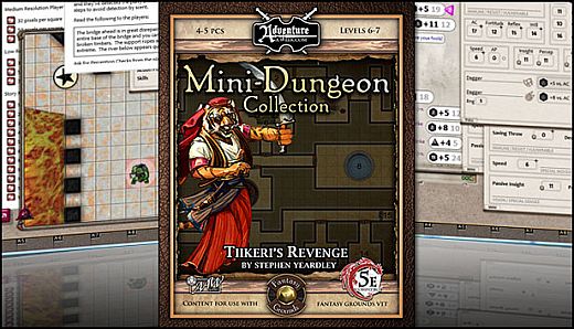 Fantasy Grounds - Mini-Dungeon #009: Tiikeri's Revenge (5E)
