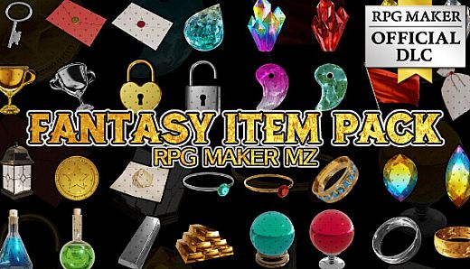 RPG Maker MZ - NWK - FANTASY ITEM PACK-
