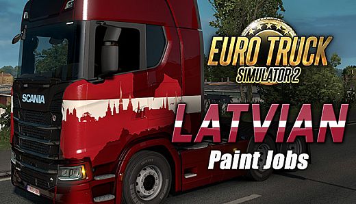 Euro Truck Simulator 2 - Latvian Paint Jobs Pack
