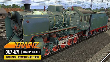 Trainz 2019 DLC - CO17-4174 ( Russian Loco and Tender ) DLC