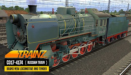 Trainz 2019 DLC - CO17-4174 ( Russian Loco and Tender )