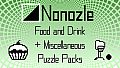 Nonozle - Food and Drink + Miscellaneous Puzzle Packs