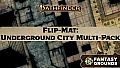 Fantasy Grounds - Pathfinder RPG - Flip-Mat: Underground City Multi-Pack