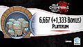 Idle Champions of the Forgotten Realms - 6667 (+1333 Bonus) Platinum