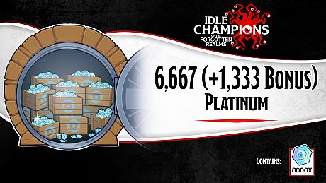 Idle Champions of the Forgotten Realms - 6,667 (+1,333 Bonus) Platinum