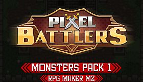 RPG Maker MZ - Pixel Battlers Monsters Pack 1
