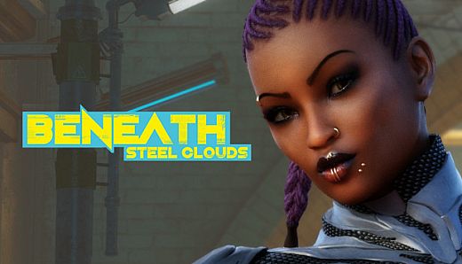 Beneath steel clouds