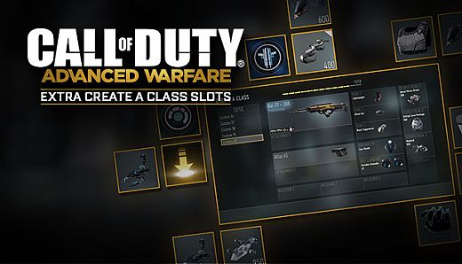 Call of Duty: Advanced Warfare - Extra Create A Class Slots