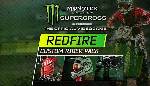 Monster Energy Supercross - Redfire Custom Rider Pack