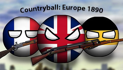 Countryball: Europe 1890