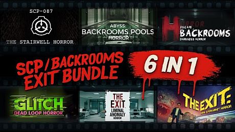 SCP / Backrooms / Exit Bundle 6 in 1 Bundle