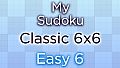My Sudoku - Classic 6x6 Easy 6