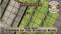 Fantasy Grounds - Pathfinder RPG - Pathfinder Flip-Mat - Crown of the Kobold King