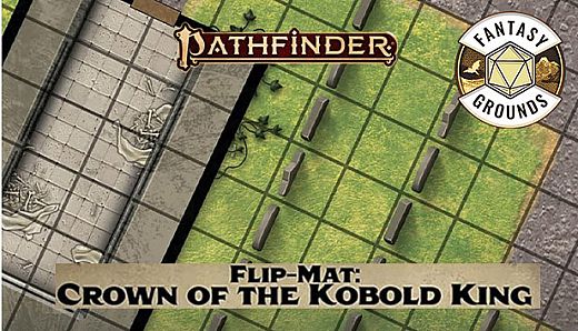 Fantasy Grounds - Pathfinder RPG - Pathfinder Flip-Mat - Crown of the Kobold King