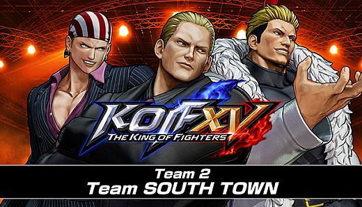 KOF XV DLC Characters "Team SOUTH TOWN"
