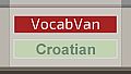 VocabVan - Croatian