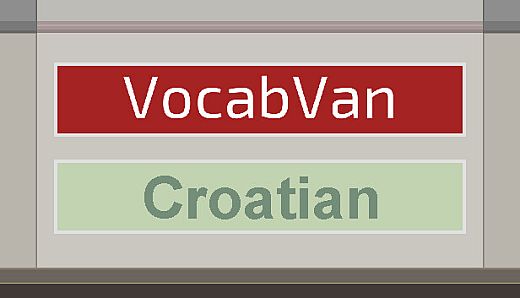 VocabVan - Croatian