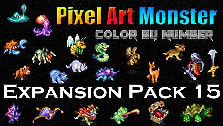 Pixel Art Monster - Expansion Pack 15 DLC
