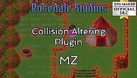 RPG Maker MZ - Rosedale Collision Altering Plugin