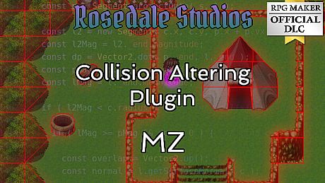 RPG Maker MZ - Rosedale Collision Altering Plugin DLC