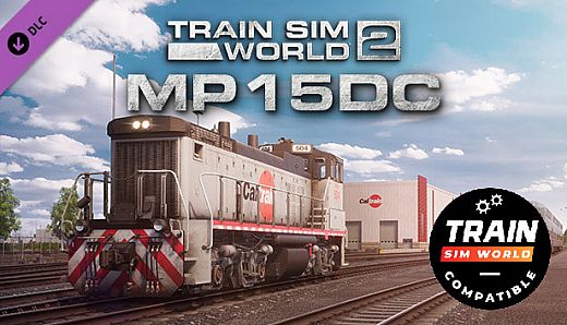 Train Sim World: Caltrain MP15DC Diesel Switcher Loco Add-On - TSW2 & TSW3 compatible