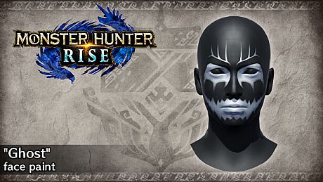 Monster Hunter Rise - "Ghost" face paint DLC