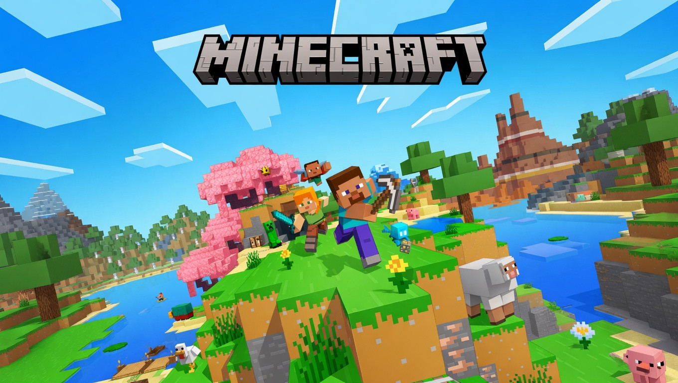Minecraft mobile game