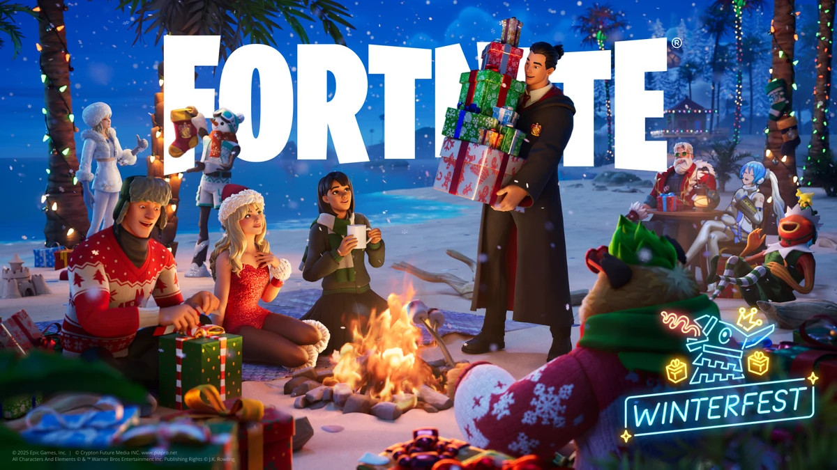 Fortnite Winterfest 2025: all the free gifts and rewards
