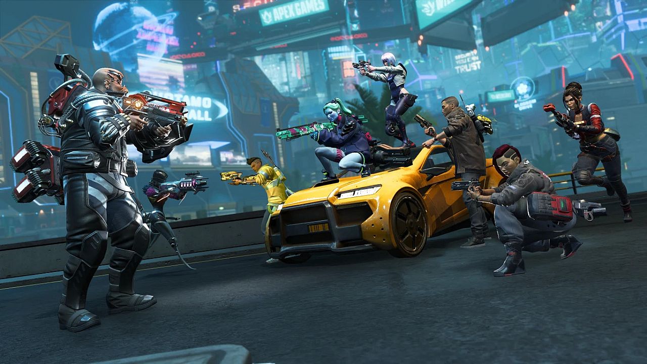 Apex Legends x Cyberpunk 2077 crossover starts July 14