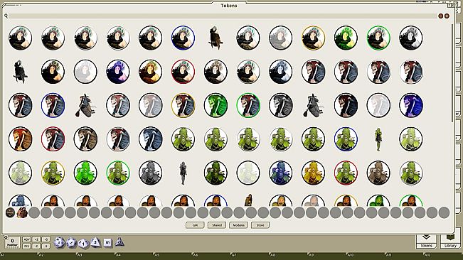 Fantasy Grounds - Strange Supernaturals, Volume 13 (Token Pack)