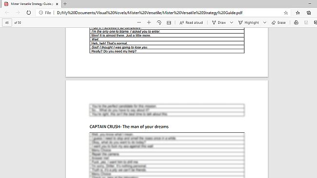 Mister Versatile Stategy Guide