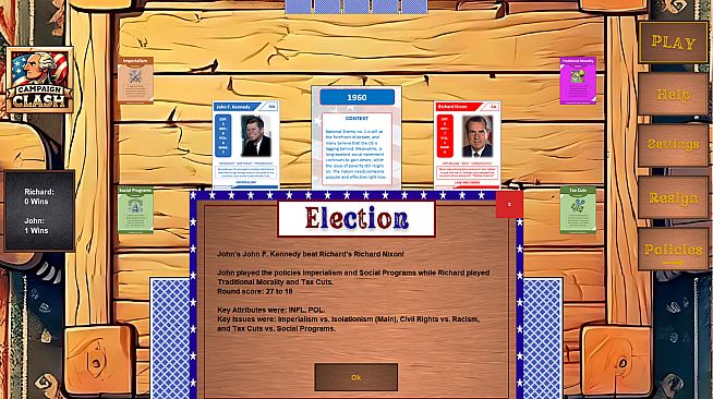 Campaign Clash: The U.S. History Card Game