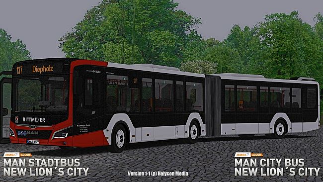 OMSI 2 Add-on MAN Stadtbus New Lion's City