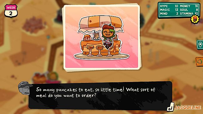 Monster Roadtrip Playable character - Jacqueline