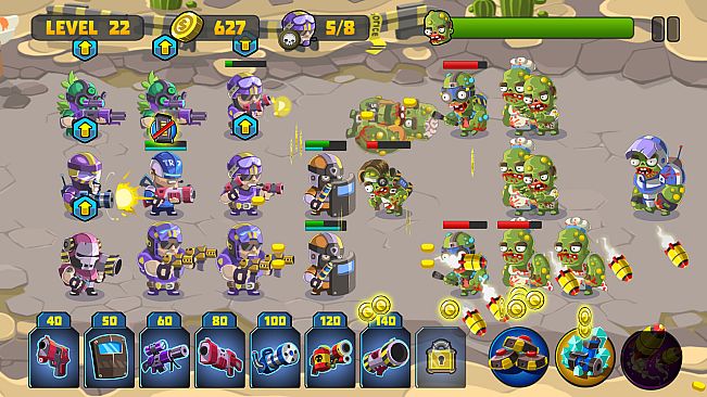 Special squad versus zombies