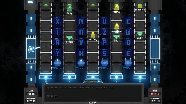 Tyfortress: Tactical Typing