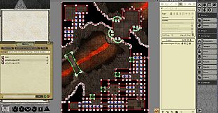 Fantasy Grounds - Pathfinder RPG - Pathfinder Flip-Mat: Wicked Dungeon